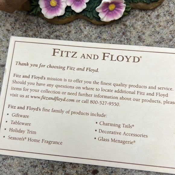 Fitz and Floyd charming tails - Picture 2 of 4